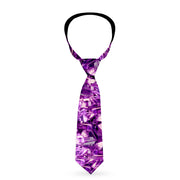 Buckle-Down Necktie - Crystals Purples Neckties Buckle-Down   