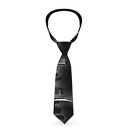 Buckle-Down Necktie - Seattle Vivid Skyline/Space Dust Neckties Buckle-Down   