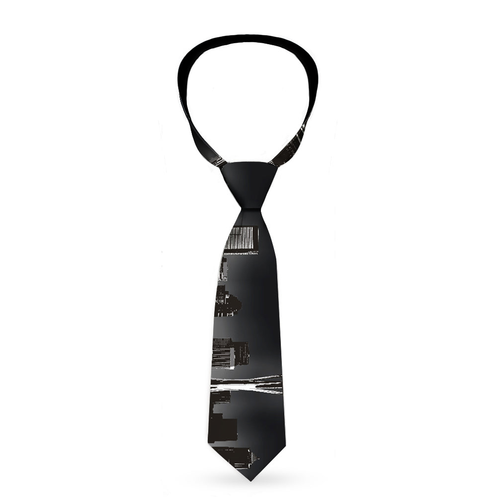 Buckle-Down Necktie - Seattle Vivid Skyline/Space Dust Neckties Buckle-Down   