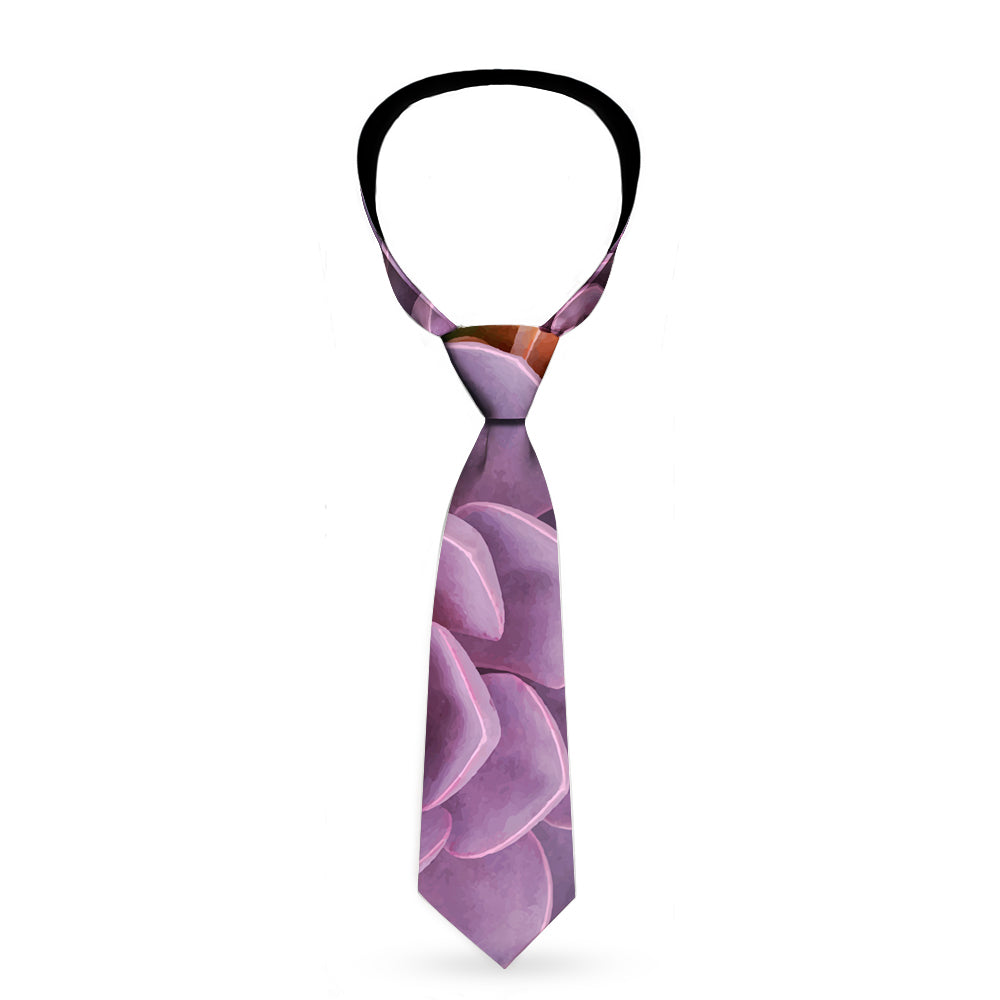Buckle-Down Necktie - Succulents Stacked Green/Pink/Orange Neckties Buckle-Down   