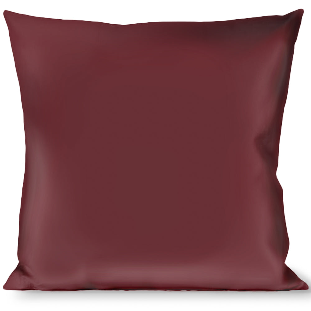 Buckle-Down Throw Pillow - Burgundy Throw Pillows Buckle-Down   