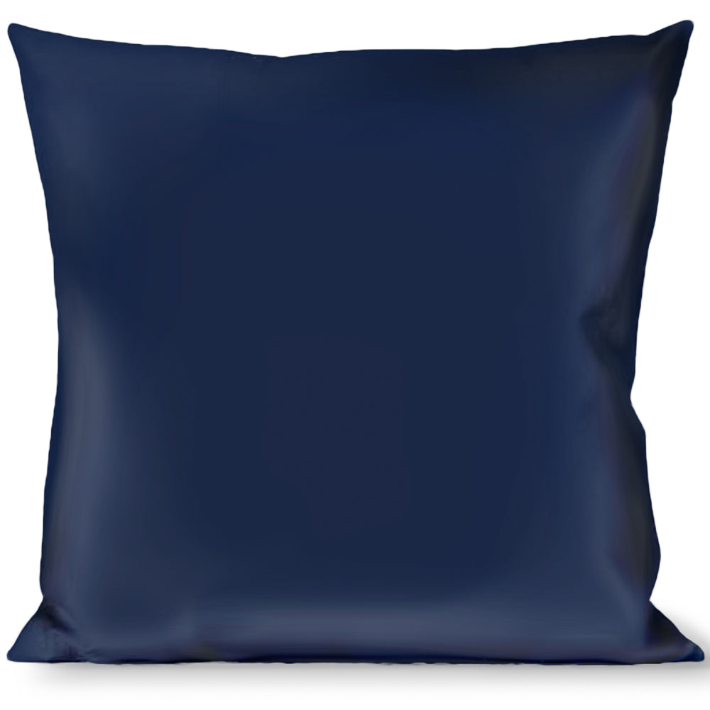 Buckle-Down Throw Pillow - Navy Throw Pillows Buckle-Down   