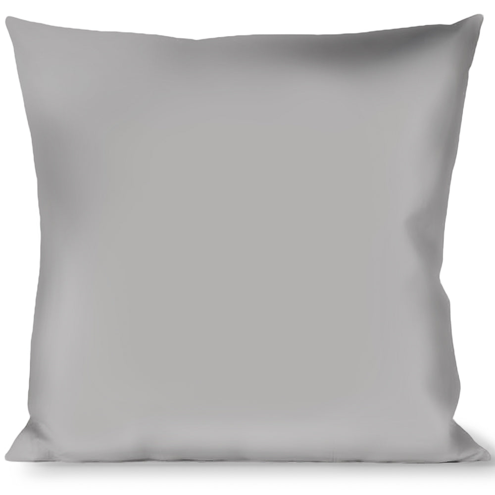 Buckle-Down Throw Pillow - Silver Throw Pillows Buckle-Down   