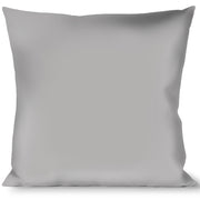 Buckle-Down Throw Pillow - Silver Throw Pillows Buckle-Down   