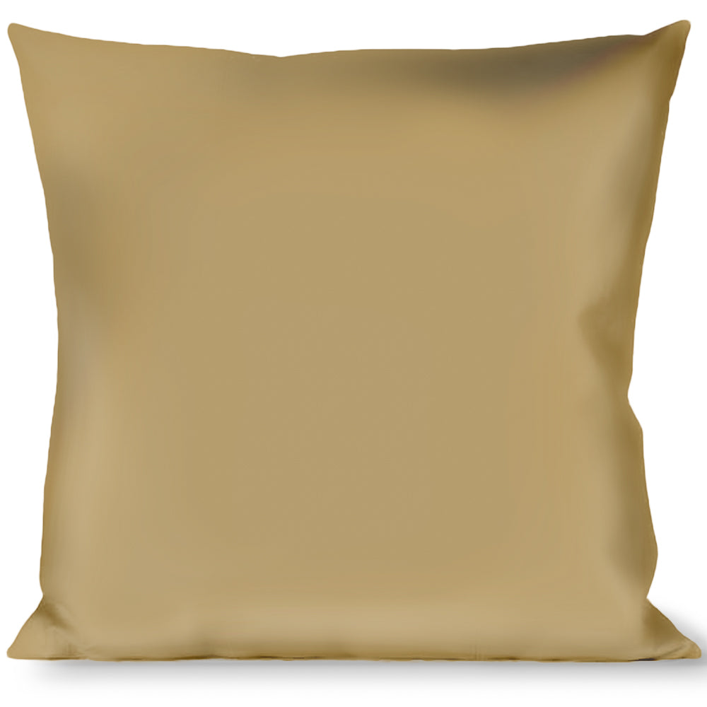 Buckle-Down Throw Pillow - Tan Throw Pillows Buckle-Down   