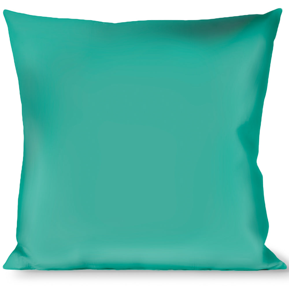 Buckle-Down Throw Pillow - Teal Throw Pillows Buckle-Down   