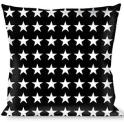 Buckle-Down Throw Pillow - Star Black/White Throw Pillows Buckle-Down   