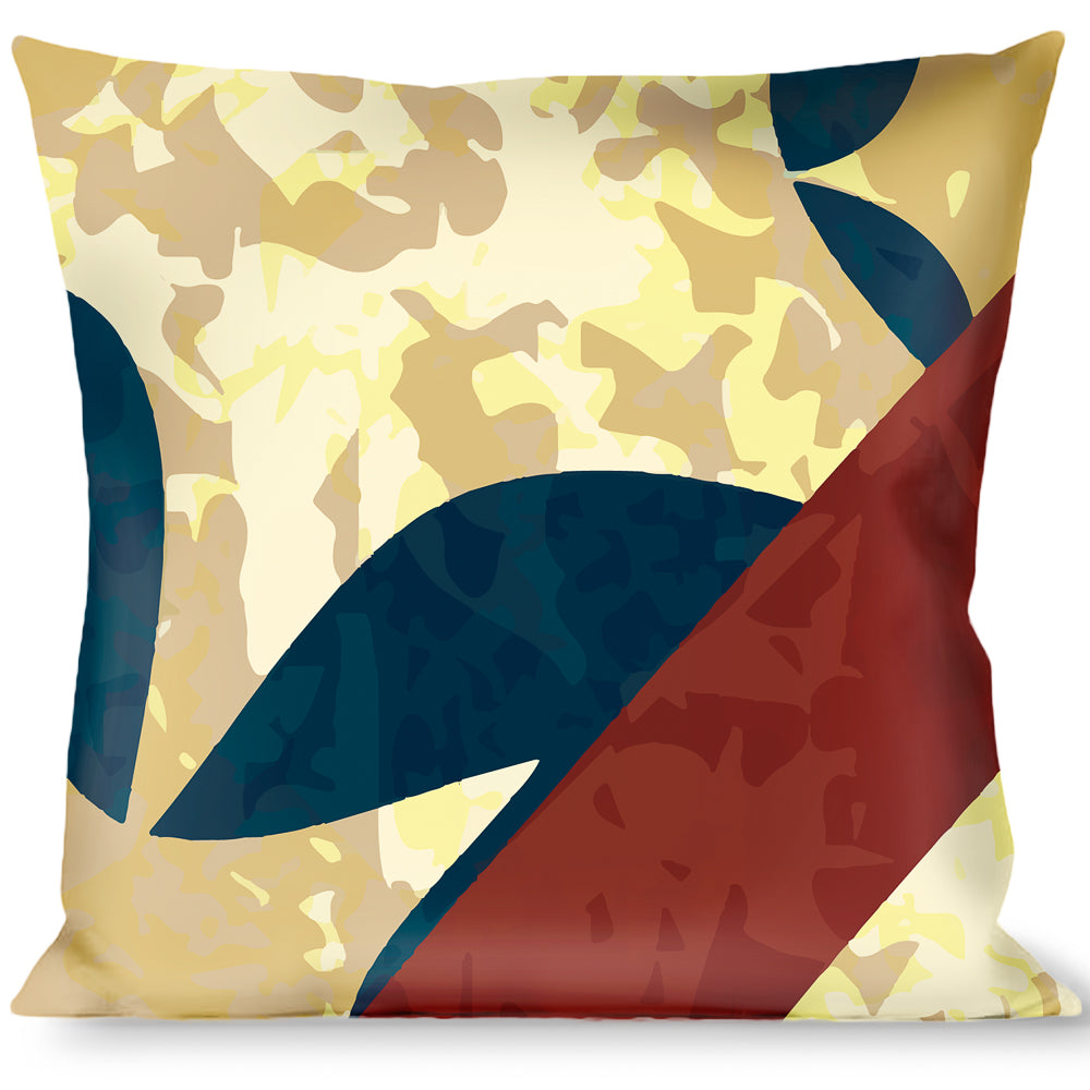 Buckle-Down Throw Pillow - Americana Diagonal Vintage Stars & Stripes2 Throw Pillows Buckle-Down   