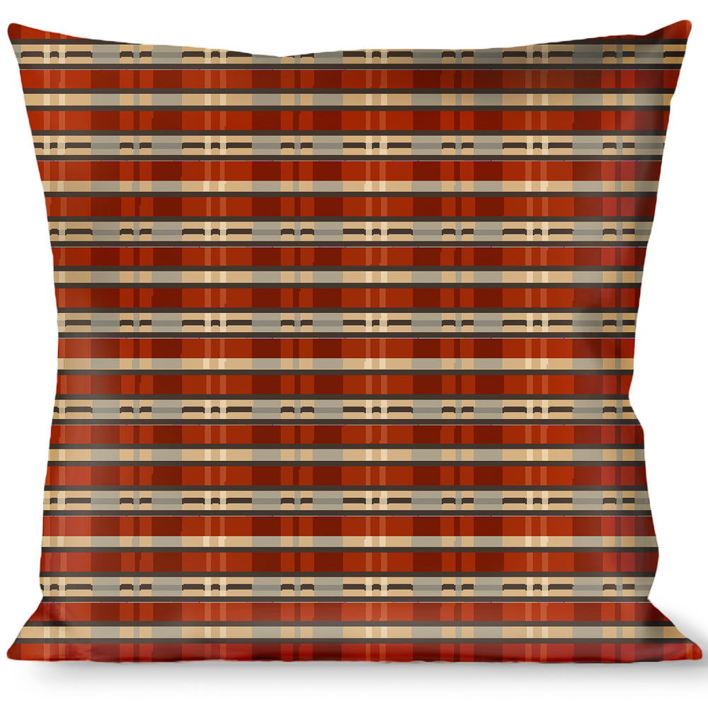 Buckle-Down Throw Pillow - Americana Plaid2 Throw Pillows Buckle-Down   