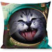 Buckle-Down Throw Pillow - Astronaut Cat in Space Throw Pillows Buckle-Down   
