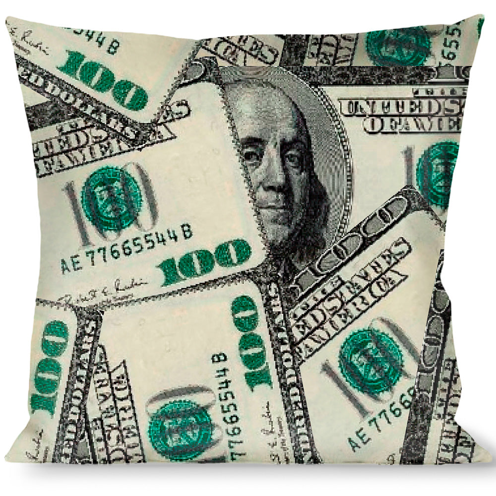 Buckle-Down Throw Pillow - Benjamins Throw Pillows Buckle-Down   