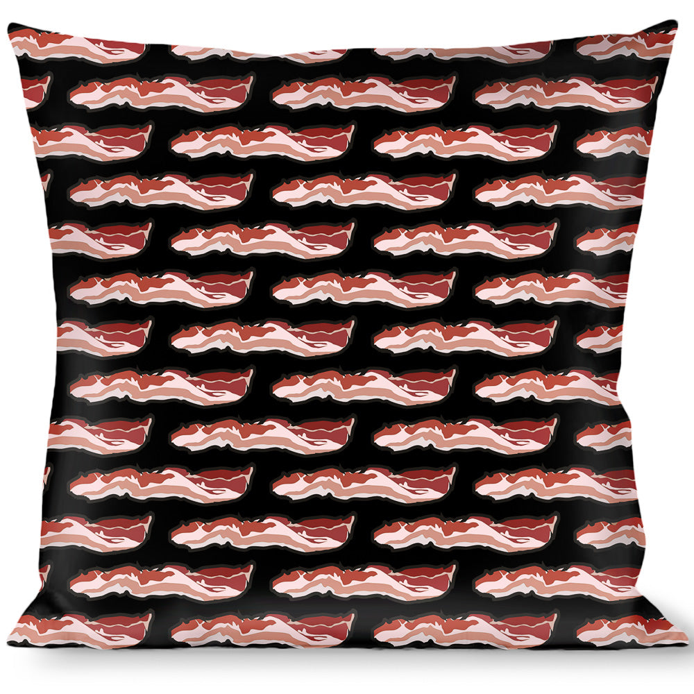 Buckle-Down Throw Pillow - Bacon Throw Pillows Buckle-Down   
