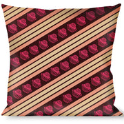 Buckle-Down Throw Pillow - Cupcake Wallpaper Throw Pillows Buckle-Down   