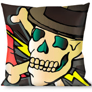 Buckle-Down Throw Pillow - Death or Glory C/U Black Throw Pillows Buckle-Down   
