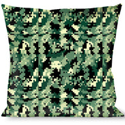 Buckle-Down Throw Pillow - Digital Camo Throw Pillows Buckle-Down   