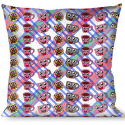 Buckle-Down Throw Pillow - Donuts & Coffee Cartoon2 Throw Pillows Buckle-Down   