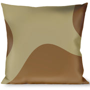 Buckle-Down Throw Pillow - Giraffe Spots Tan/Brown Throw Pillows Buckle-Down   