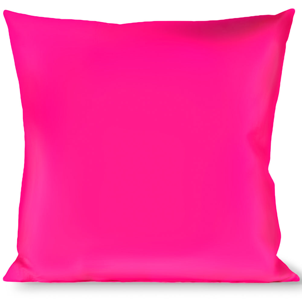 Buckle-Down Throw Pillow - Hot Pink Print Throw Pillows Buckle-Down   