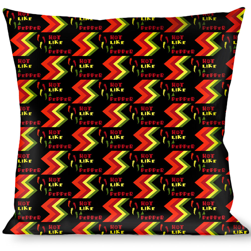 Buckle-Down Throw Pillow - Hot Like A Pepper Throw Pillows Buckle-Down   
