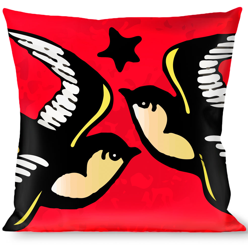 Buckle-Down Throw Pillow - Lucky Red Throw Pillows Buckle-Down   