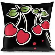 Buckle-Down Throw Pillow - Lucky Black Throw Pillows Buckle-Down   