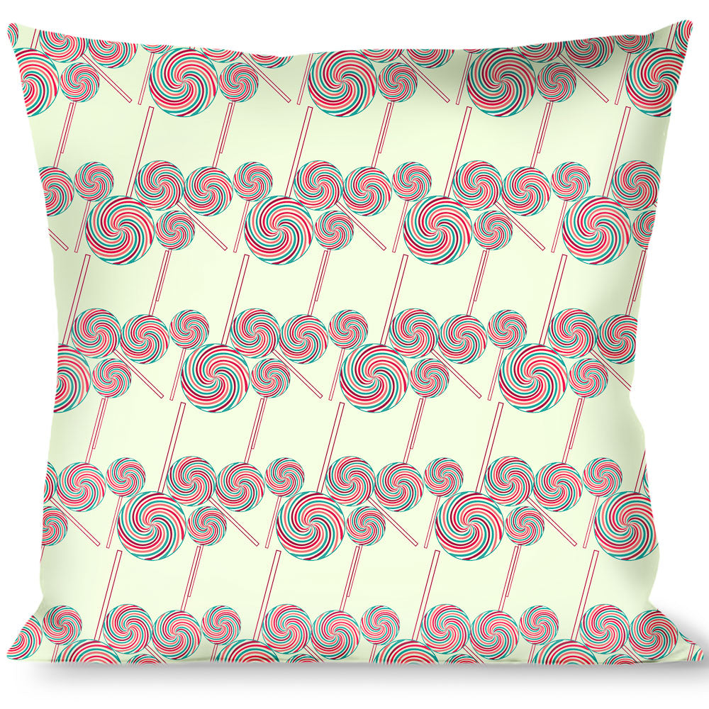 Buckle-Down Throw Pillow - Lollipops Throw Pillows Buckle-Down   