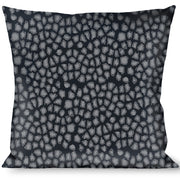 Buckle-Down Throw Pillow - Leopard Grays Throw Pillows Buckle-Down   
