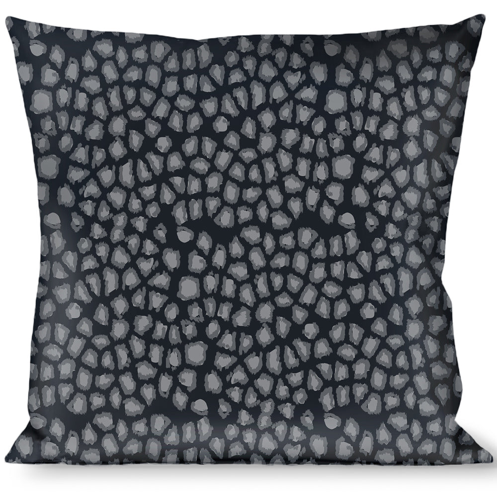 Buckle-Down Throw Pillow - Leopard Grays Throw Pillows Buckle-Down   