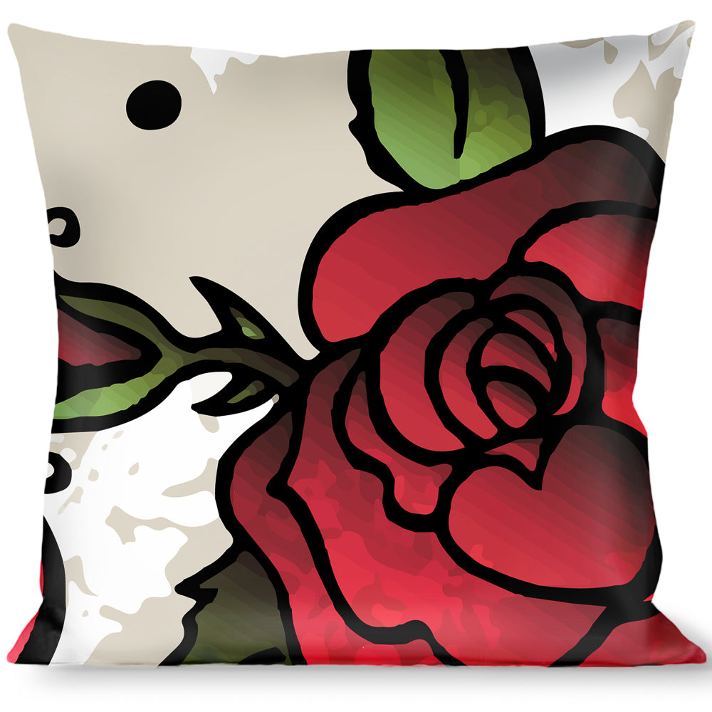 Buckle-Down Throw Pillow - Mom & Dad C/U White Throw Pillows Buckle-Down   