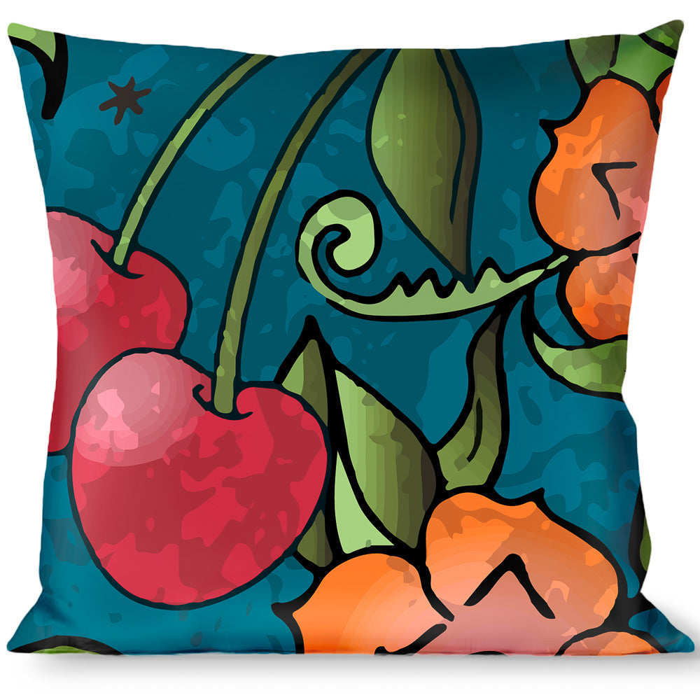 Buckle-Down Throw Pillow - Only God Can Judge Me C/U Blue Throw Pillows Buckle-Down   