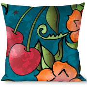 Buckle-Down Throw Pillow - Only God Can Judge Me C/U Blue Throw Pillows Buckle-Down   