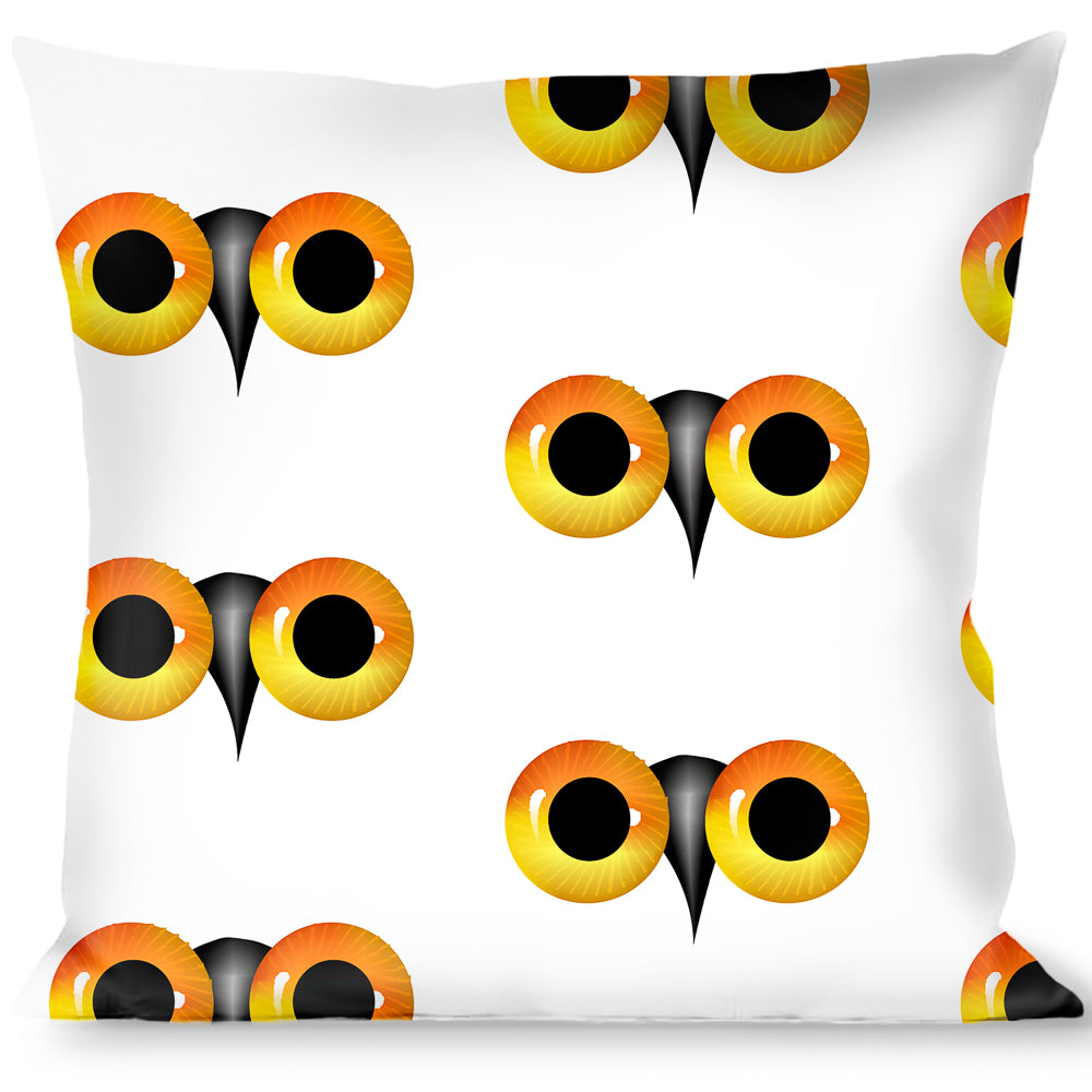 Buckle-Down Throw Pillow - Owl Eyes 2 Throw Pillows Buckle-Down   