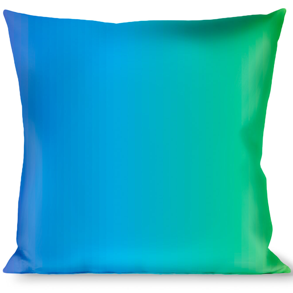 Buckle-Down Throw Pillow - Rainbow Ombre Throw Pillows Buckle-Down   