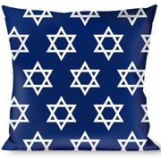 Buckle-Down Throw Pillow - Star of David Throw Pillows Buckle-Down   