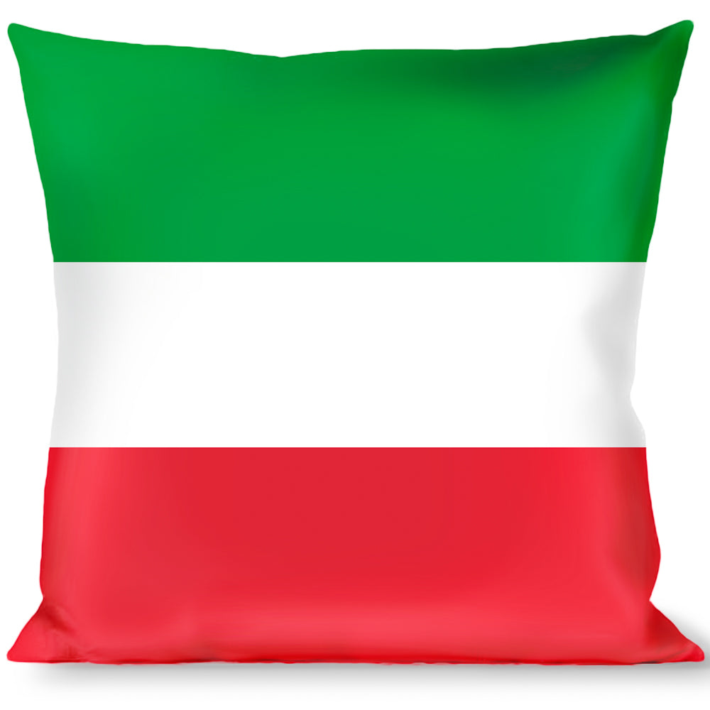 Buckle-Down Throw Pillow - Stripes Green/White/Red Throw Pillows Buckle-Down   