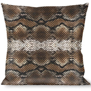 Buckle-Down Throw Pillow - Snake Skin 2 Throw Pillows Buckle-Down   