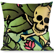 Buckle-Down Throw Pillow - Trust No One C/U Yellow/Green/Blue-S Throw Pillows Buckle-Down   