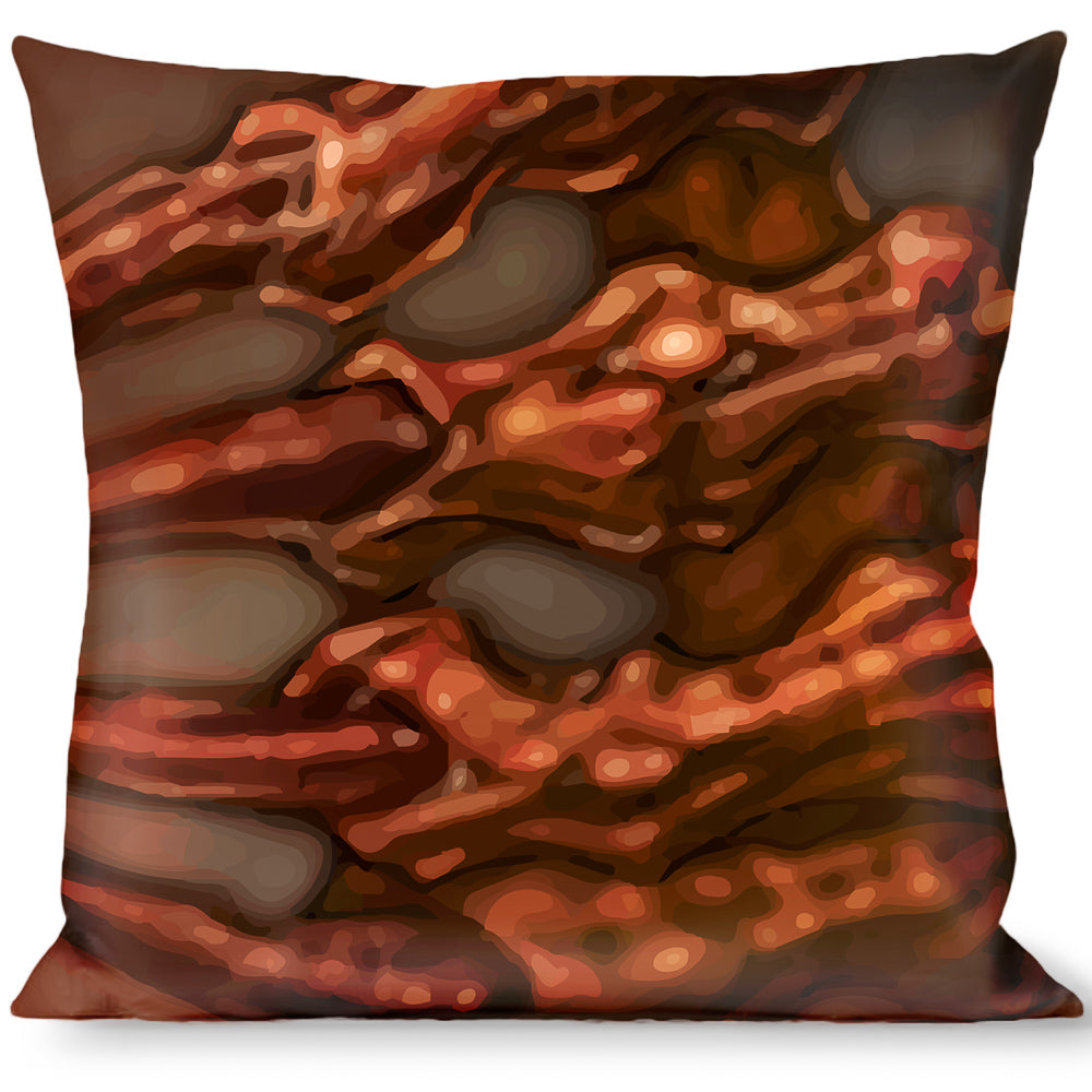 Buckle-Down Throw Pillow - TJ-Brutal Throw Pillows Tattoo Johnny