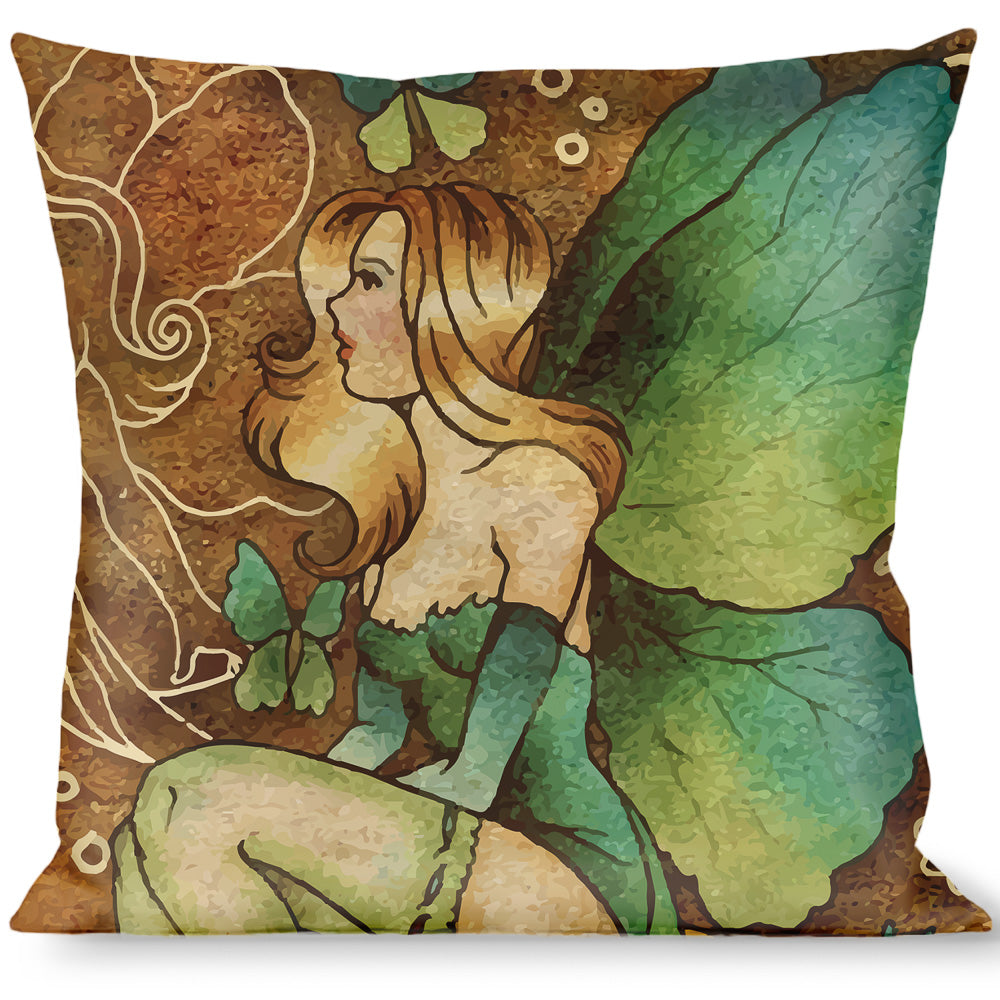 Buckle-Down Throw Pillow - TJ-Fairy Nail Biter Throw Pillows Tattoo Johnny