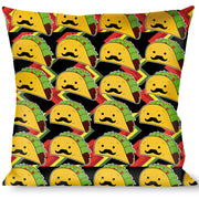 Buckle-Down Throw Pillow - Taco Man Throw Pillows Buckle-Down   