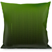 Buckle-Down Throw Pillow - Vertical Stripes Transition Black/Yellow Throw Pillows Buckle-Down   