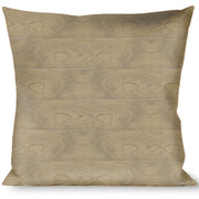 Buckle-Down Throw Pillow - Wood Grain White Oak Throw Pillows Buckle-Down   