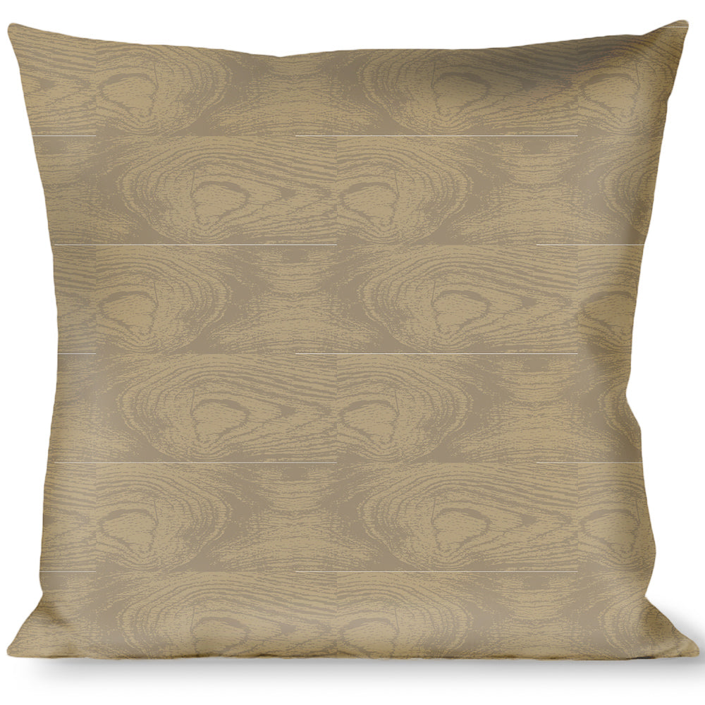 Buckle-Down Throw Pillow - Wood Grain White Oak Throw Pillows Buckle-Down   
