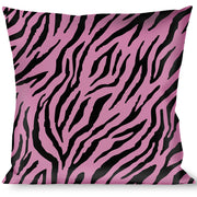 Buckle-Down Throw Pillow - Zebra 2 Baby Pink Throw Pillows Buckle-Down   
