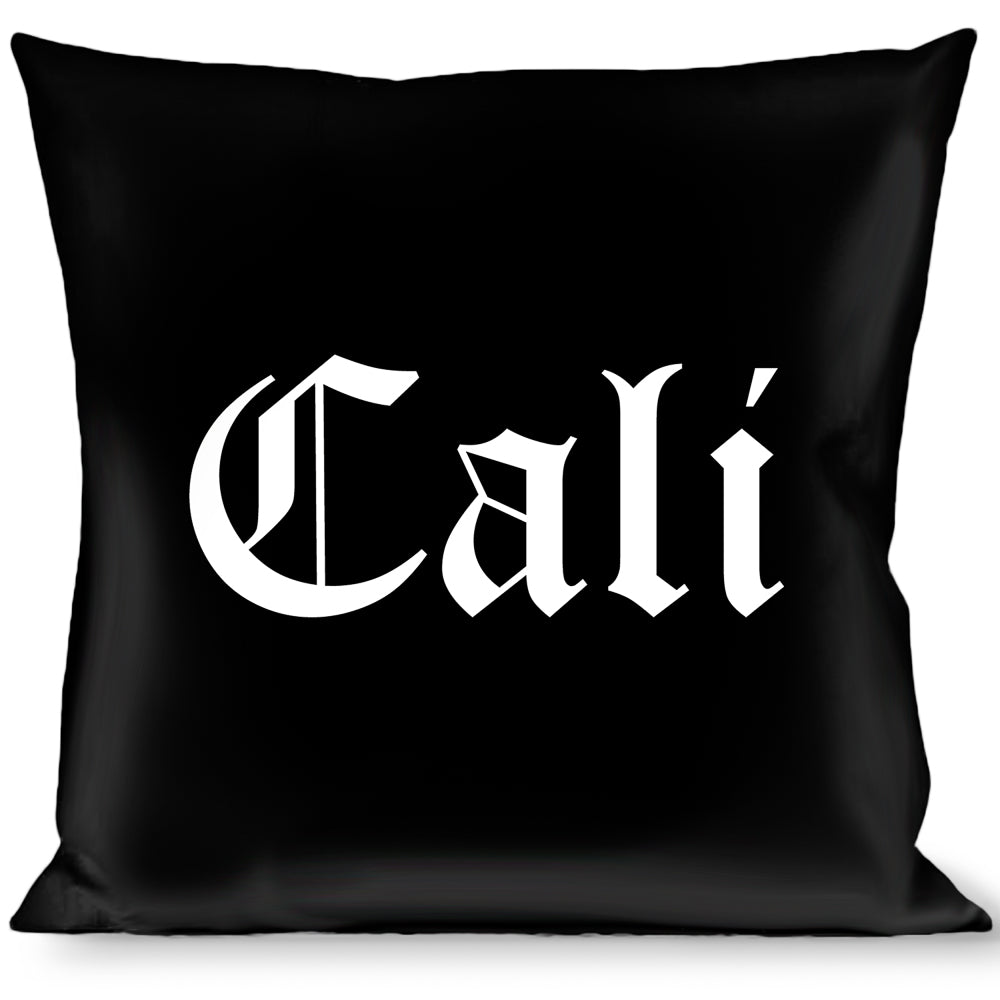 Buckle-Down Throw Pillow - CALI Old English Black/White Throw Pillows Buckle-Down   