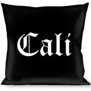 Buckle-Down Throw Pillow - CALI Old English Black/White Throw Pillows Buckle-Down   