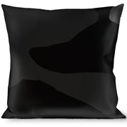 Buckle-Down Throw Pillow - Camo Charcoal Throw Pillows Buckle-Down   
