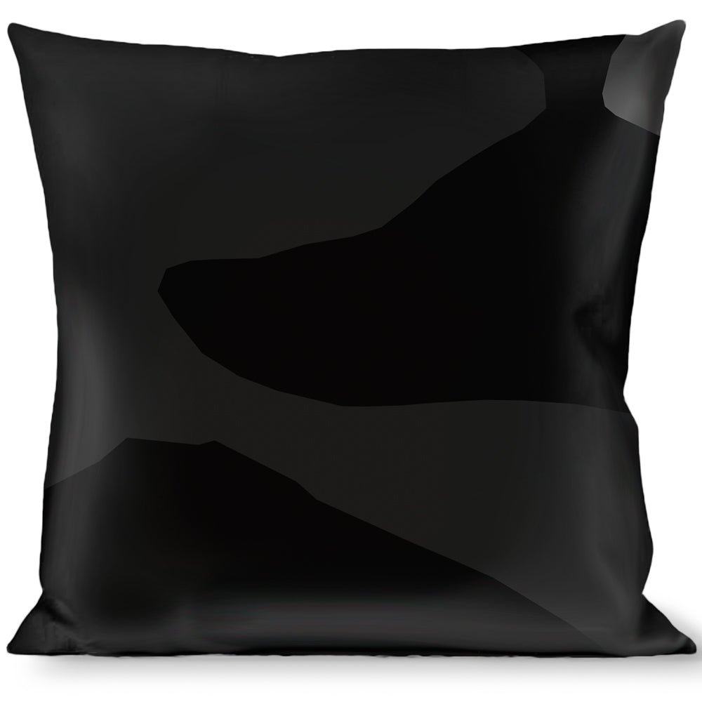 Buckle-Down Throw Pillow - Camo Charcoal Throw Pillows Buckle-Down   