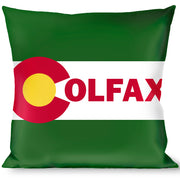 Buckle-Down Throw Pillow - COLFAX Green Stripe Throw Pillows Buckle-Down   