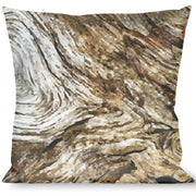 Buckle-Down Throw Pillow - Driftwood Grain Throw Pillows Buckle-Down   
